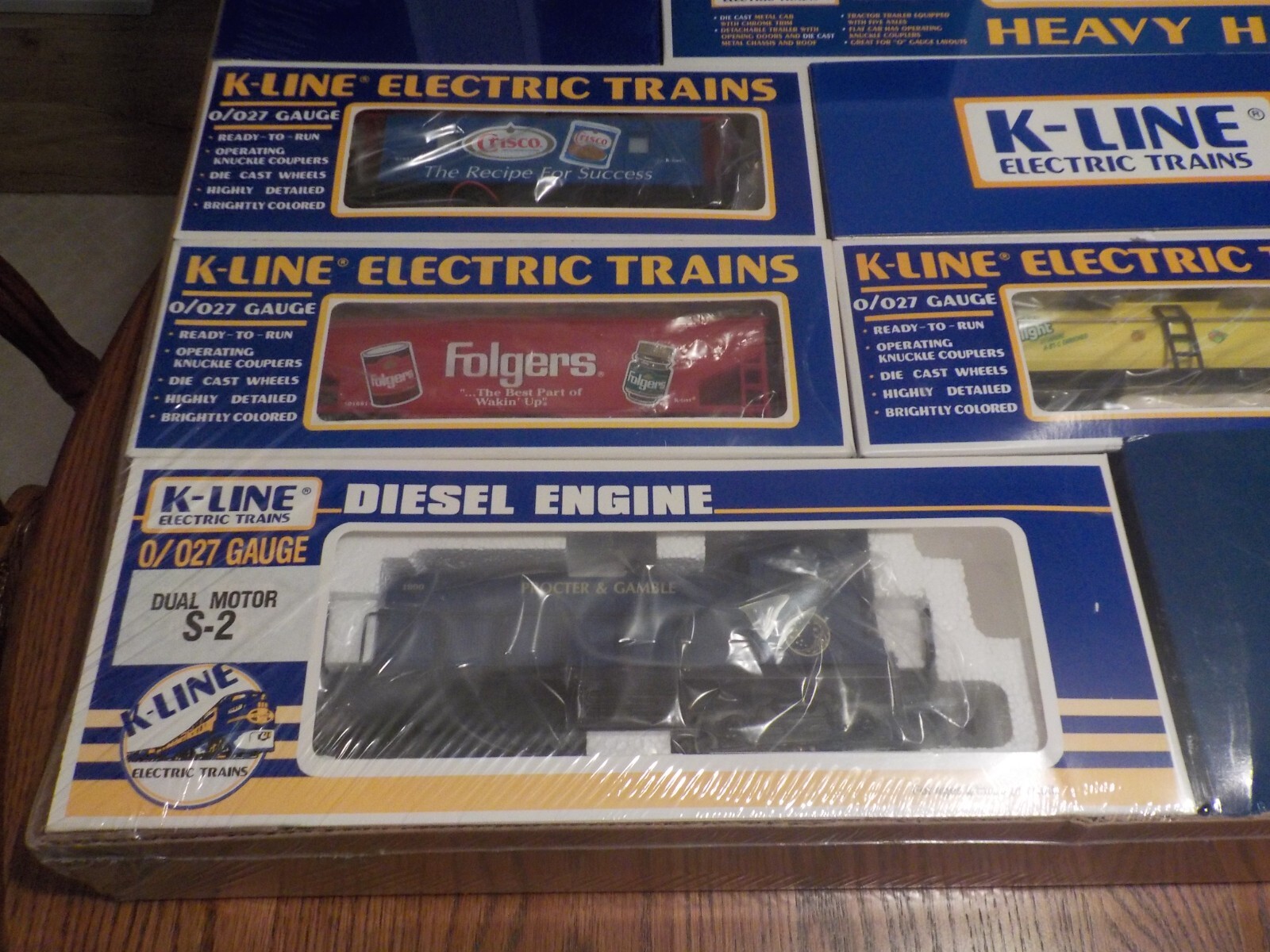 VINTAGE KLINE TRAIN SET LIMITED EDITION COLLECTORS ELECTRIC 1990 SEALED eBay