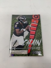 2021 Panini Contenders Football Chain Movers Insert Lamar Jackson CM-LJA
