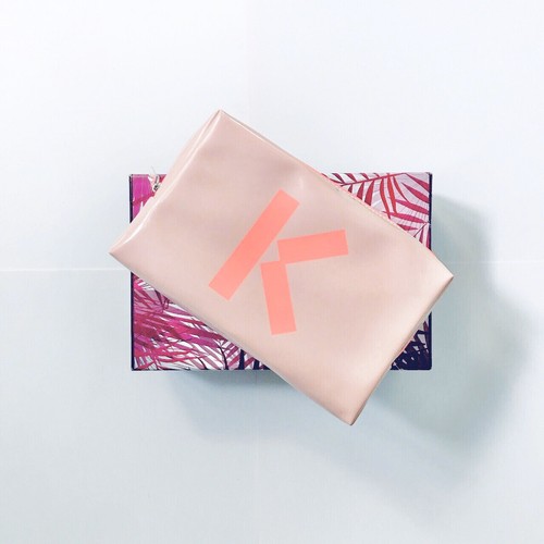 KENZO TROUSSE JEU D'AMOUR POCHETTE ROSA SALMONE FLUO SPRAY PROFUMO | eBay
