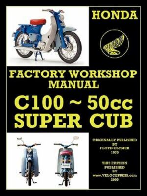 Floyd Clymer Honda Motorcycles Workshop Manual C100 Super Cub