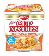 Nissin Cup Noodles Ramen Noodle Soup, Chicken, 2.25 Ounce (Pack of 12)