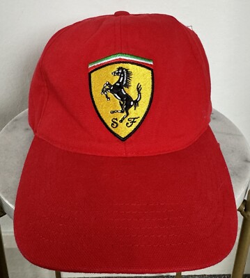 Original Ferrari Cap mit Signatur 