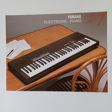 Yamaha CP7 Electronic Piano Vtg 1980s Sales Brochure 1 Pg