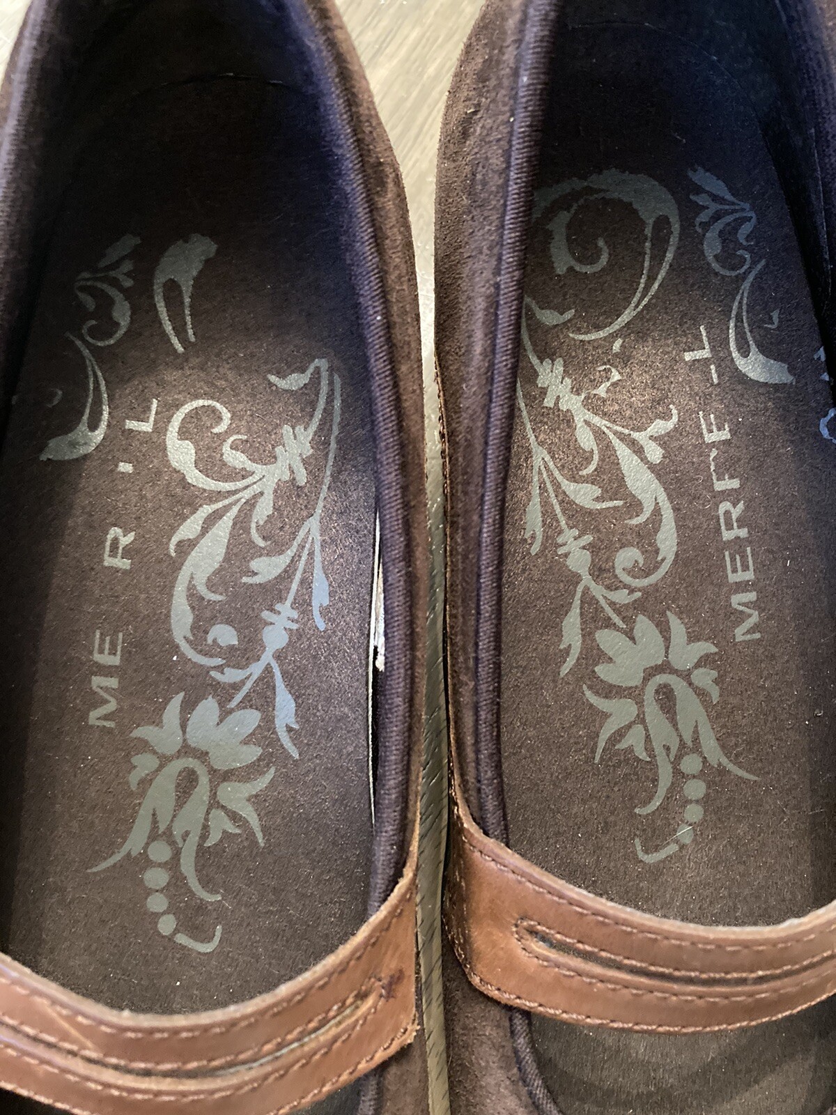 Scarpe con zeppa Merrell Plaza Bandeau Espresso da donna taglia 9 5 Mary Jane marrone