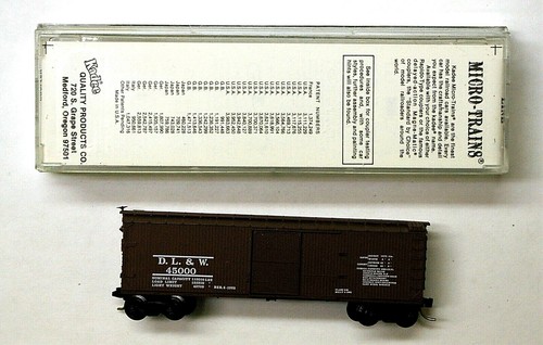 MTL Micro-Trains 39070 Delaware Lackawanna y Western DL&W 45000 40 pies vagón de carga | Zustand: New