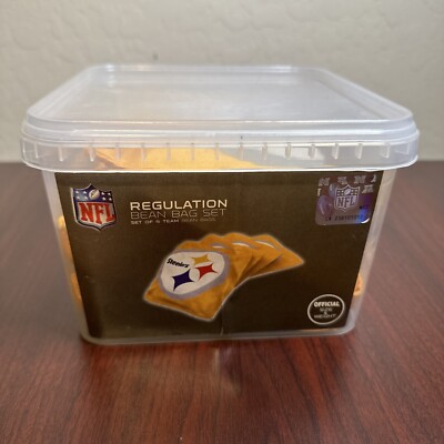 NEW Pittsburgh Steelers cornhole bean bags