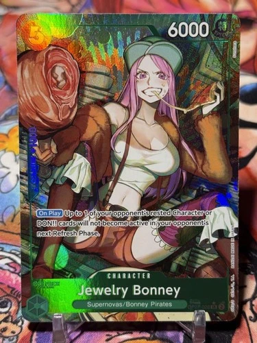 JEWELRY BONNEY - One Piece OP07-026 - AA Alt Art Super Rare SR - 500 Years