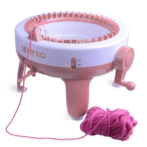 SENTRO 40 Needles Knitting Machine, Knitting Board Rotating Double Loom,Smart...
