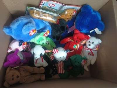 TY Beanie Baby Lot 14 MWMT Clubby Osito Maple Germania Club Exclusive Bear NWT