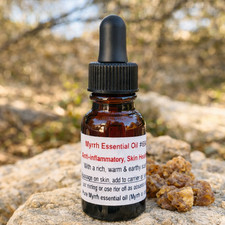 Pure Myrrh Essential Oil  Therapeutic Grade  For Skin Healing  Aromatherapy