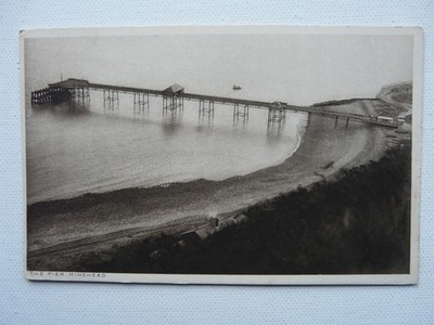 Minehead Pier. Verlag J STEVENS, STANDPROMENADE, MINEHEAD (59)
