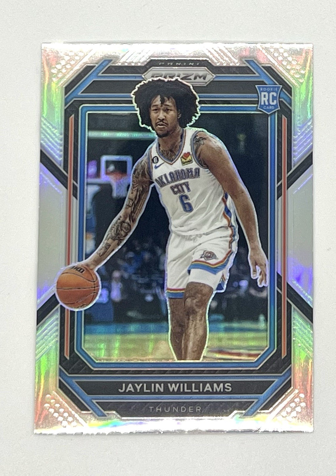 2022-23 Panini Prizm - Jaylin Williams #247 Silver Prizm (RC)
