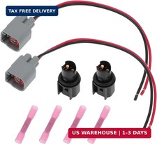 2 Set Side Marker Light Bulb Socket Pigtail Harness for Ford for Mustang 2005-20