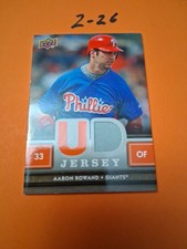 2008 Upper Deck First Edition - Ud Game Jersey Aaron Rowand #UDFE-AR (MEM)