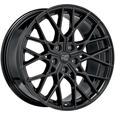 ALUFELGE MSW MSW 74 FUR SEAT ALTEA FREETRACK 8X18 5X112 GLOSS BLACK ASF