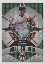 2022 Panini Mosaic Will to Win Green Prizm Cal Ripken Jr #WW-12 HOF 1u6