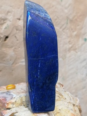 Lapislazuli Freiform - 549g - Afghanistan - Edelstein aus Sammlung