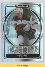 2023-24 Upper Deck Parkhurst Parkies Matt Boldy #P-28 READ 1sz6