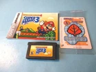 Super Mario Advance 4 Super Mario Bros 3 Nintendo Game Boy Advance SP w/Manual
