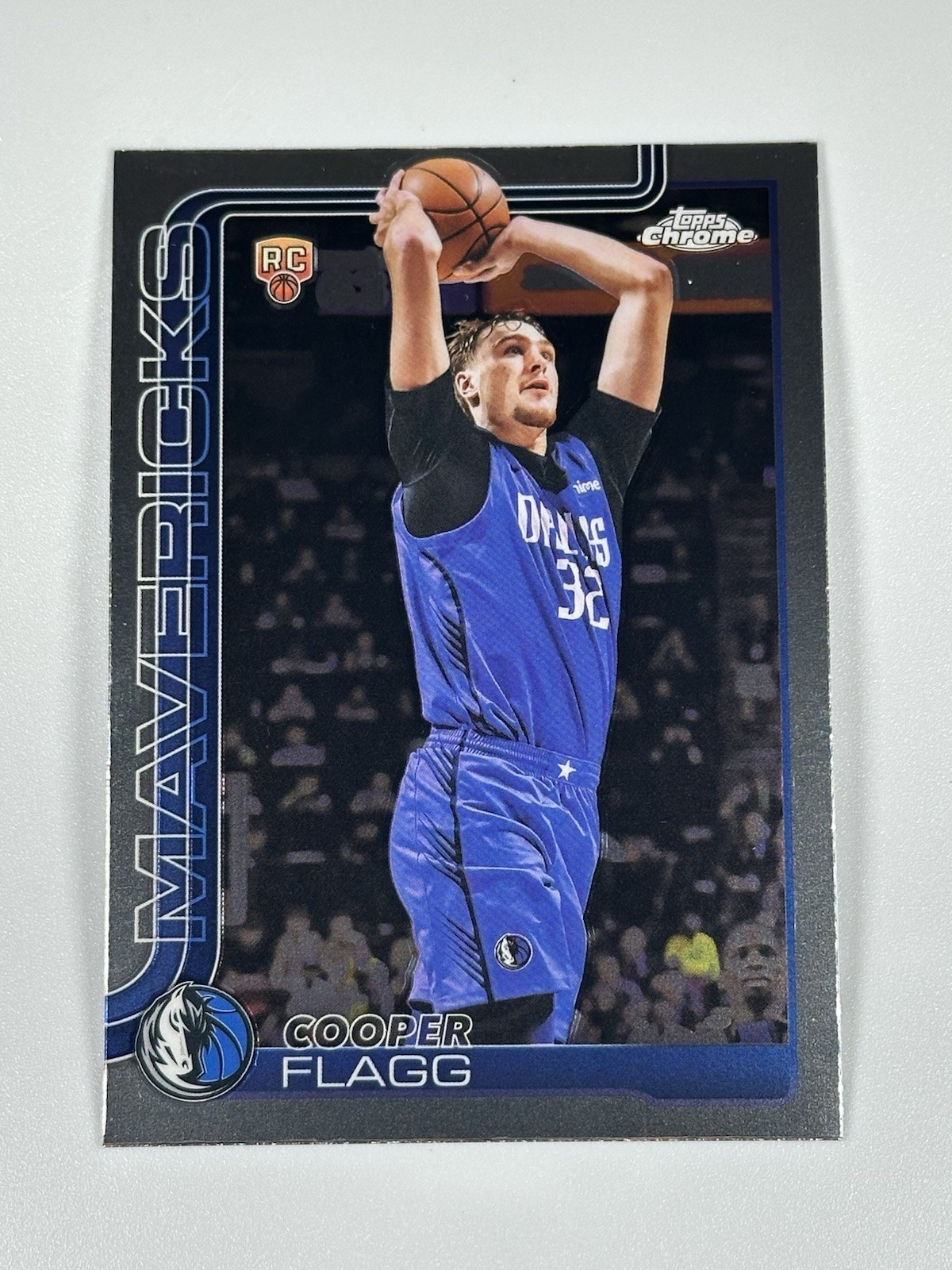 2025-26 TOPPS CHROME NBA COOPER FLAGG ROOKIE #251 DALLAS MAVERICKS Base