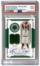 2020-21 Panini National Treasures Game Gear Auto 9/25 Kevin Garnett PSA 9 R6220J