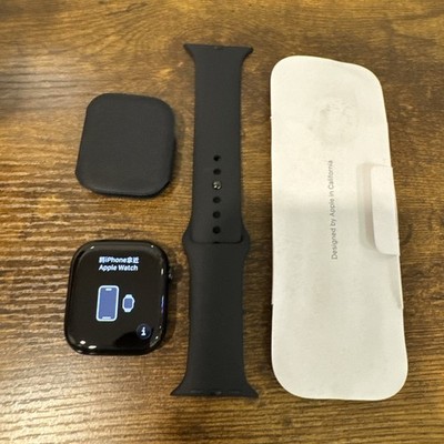 Apple Watch Series 11 46mm GPS Jet Black Case with Black Sport Band A14