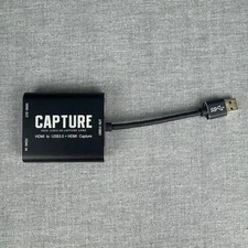 4K 1080p HDMI USB 3.0 Video Capture Card Game Live Stream Screen Record US