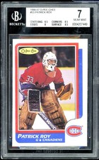 Patrick Roy Rookie Card 1986-87 O-Pee-Chee #53 BGS 7. rookie card picture