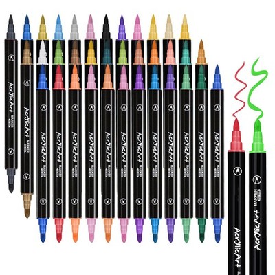 Acrylfarben Stifte Acrylstifte Für Steine 36Stk Dual Acrylic Paint Marker