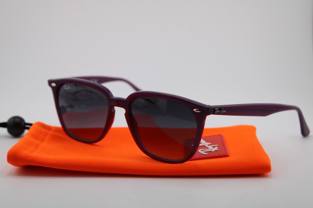 NEW RAY-BAN RB 4362 6571/8G PURPLE GRADIENT AUTHENTIC SUNGLASSES