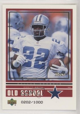 1999 Retro Old School/New School 202/1000 Emmitt Smith Fred Taylor #ON6 HOF 0a6