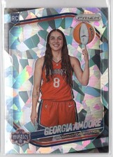 2025 Panini Prizm WNBA Georgia Amoore Rookie RC #140 CRACKED ICE PRIZM