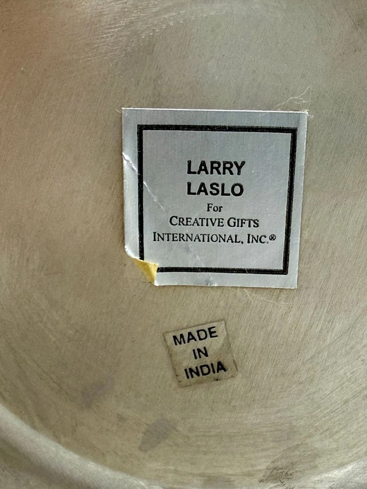 Cubo de hielo Larry Laslo for Creative Gifts International plateado Foto 2 de 2