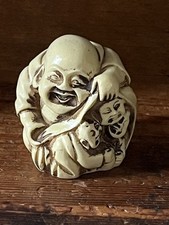 Laughing Buddha,surrounded by children read description for more details
