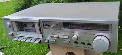 SONY TC-K44 2 Head Stereo Cassette Deck Player Recorder - Works