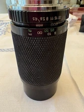 SOLIGOR 80-200mm F4.5 Multicoated Zoom+Macro C/D Auto Lens Nikon F Mount & 4558B