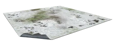 Winter Snowscape Game Mat 3x3 D&D DND Warhammer MCP Fallout Playmat Terrain YHP
