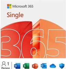 Microsoft Office 365 Single EU Konto/Account | Personal 1Nutzer 5Geräte | 1 Jahr