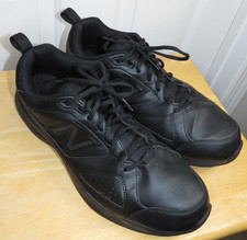 New Balance 623v3 Lace Up Training Shoes  Mens Size 14 Black Leather MX623AB3 2E