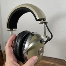 Koss PRO/4AA Stereo Headband Over Ear Studio Headphones Beige Tested READ