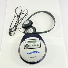 Magnavox MPC220SL/17 Portable CD Player 45 ESP JogProof With Headphones Works