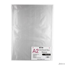 Mapac Archival Box Sleeve Acid-Free Polypropylene A2 Pack Of 10 Storage