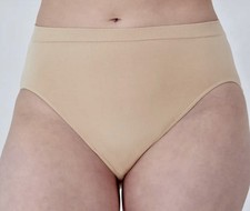 BALI Comfort Revolution Seamless Hi Cut Brief Panty Underwear Womens 6 7 8 9 10