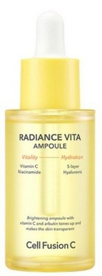 Cell Fusion C radiance vita ampoule 30ml brightening enrich moisture