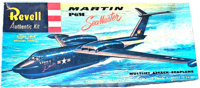 Revell P6M Seamaster Jet Powered model-1996-INVENTORIED & COMPLETE-#H244-Read on