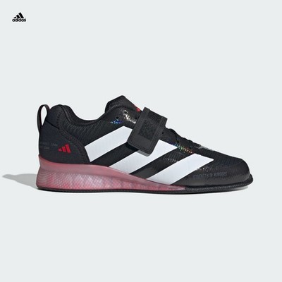 Adipower 2 ウエイトリフティング スクワット シューズ Adidas Adipower Weightlifting 3 Black White Pure Ruby IH8232 Men's