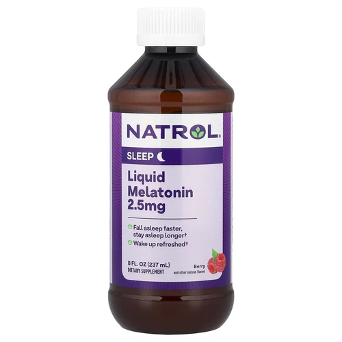 Liquid Melatonin, Berry, 2.5 mg, 8 fl oz (237 ml)