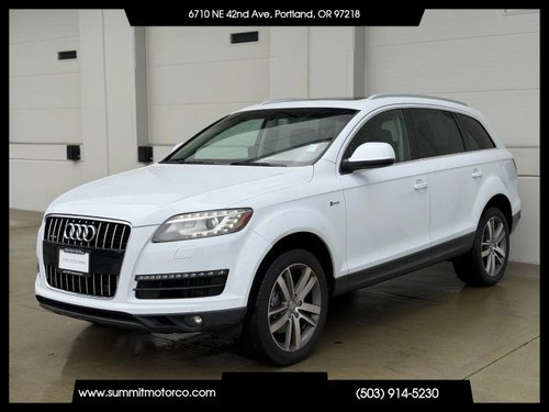 2013 Audi Q7 3.0T Premium Plus Sport Utility 4D