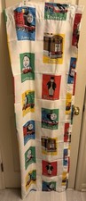 Set Of 2 Vintage 1992 Thomas The Train Tank Engine Friends Curtains 64" X 40"