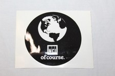 Sticker Label Advertising NCI Of Course Collectible  Decal